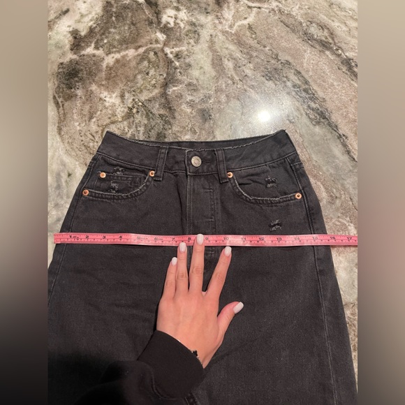 High waist jeans skirt - Picture 4 of 4